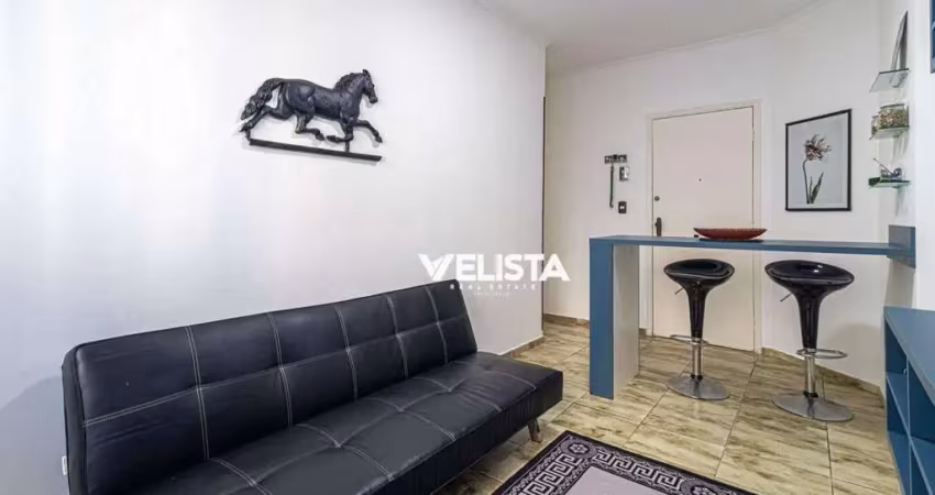 Apartamento 1 dormitório 1 vaga pertinho da praia itararé - são vicente/sp