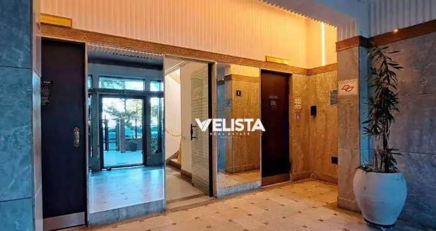 Apartamento com 1 dormitório à venda, 56 m² por r$ 390.000,00 - josé menino - santos/sp