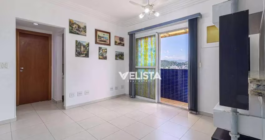 Apartamento com 1 dormitório à venda, 58 m² por r$ 499.000,00 - gonzaga - santos/sp