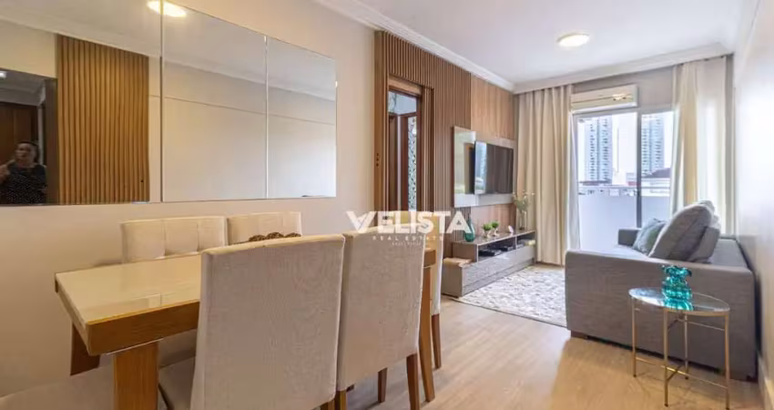 Apartamento à venda, 75 m² por r$ 610.000,00 - marapé - santos/sp