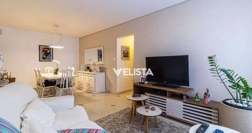 Apartamento com 3 dormitórios à venda, 106 m² por r$ 850.000 - pompéia - santos