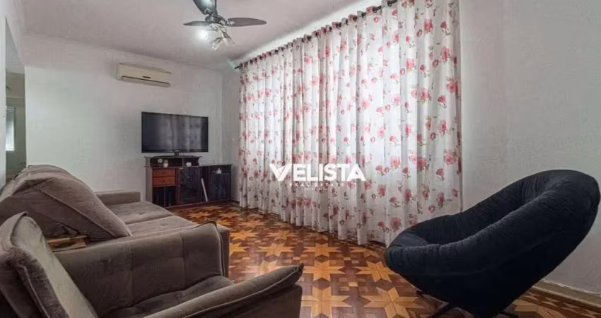 Apto amplo 3 dormitórios, 1 suíte e garagem fechada!