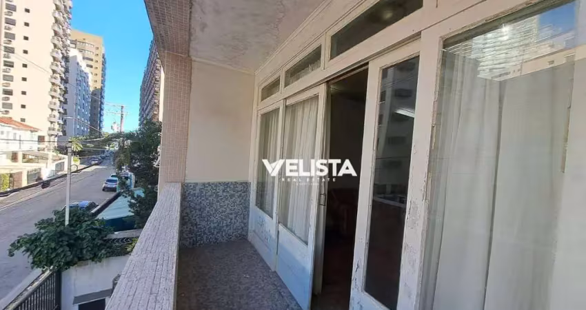 Apartamento com 3 dormitórios à venda, 133 m² por r$ 449.000,00 - pompéia - santos/sp