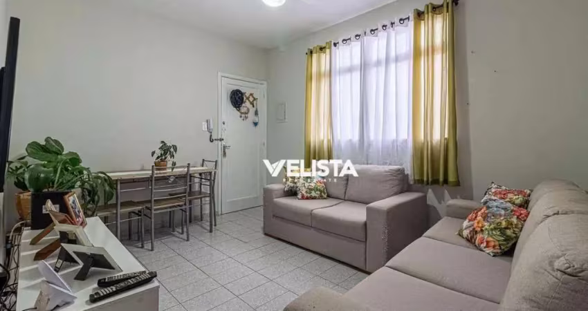 Apartamento com 2 dormitórios à venda, 71 m² por r$ 295.000 - macuco - santos