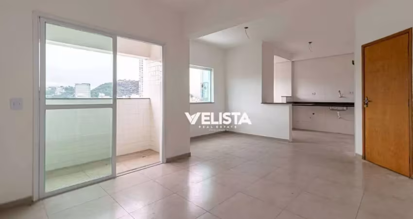 Apartamento com 2 dormitórios à venda, 74 m² por r$ 650.000,00 - campo grande - santos/sp