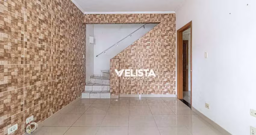 Apartamento duplex com 2 dormitórios à venda, 80 m² por r$ 372.000,00 - vila matias - santos/sp