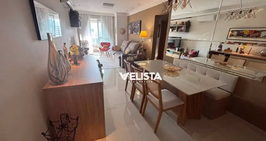 Apartamento à venda lazer completo por r$ 1.150.000 - campo grande - santos