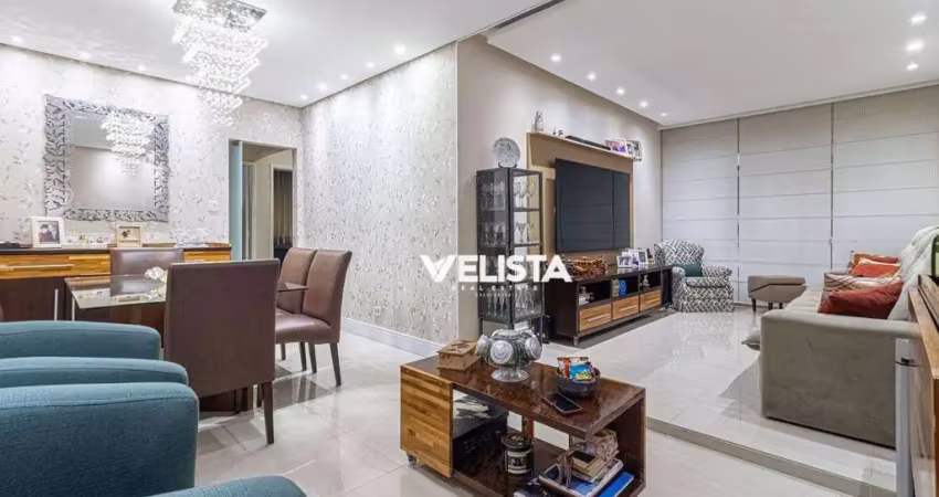 Apartamento impecável com 3 dormitórios à venda, 116 m² por r$ 899.000 - embaré - santos
