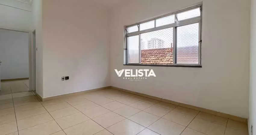 Apartamento com 1 dormitório de frente à venda, 56 m² por r$ 230.000 - centro - são vicente