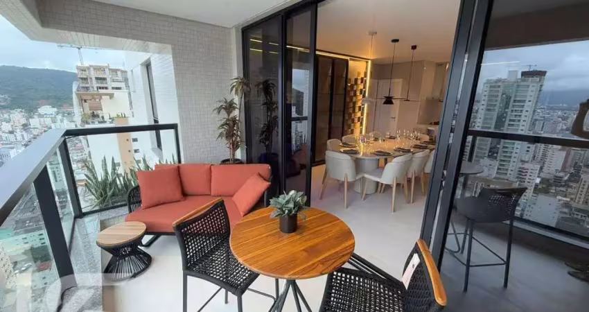 Apartamento mobiliado com 2 suítes e 2 demi-suítes - balneário camboriú