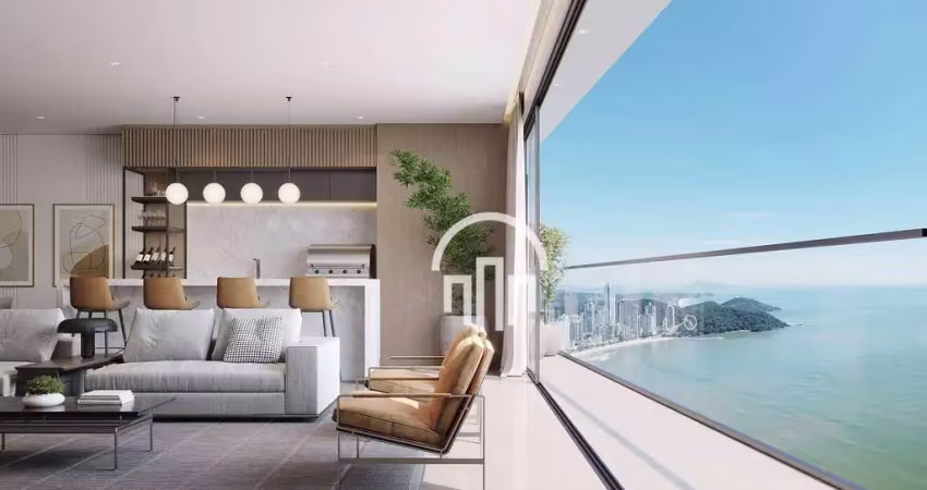 Apartamento com 4 dormitórios à venda, 200 m² - centro - balneário camboriú/sc