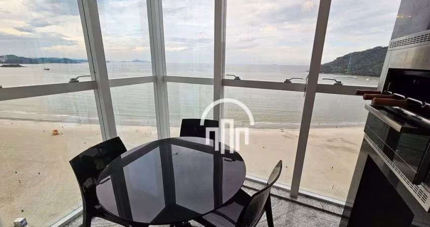 Apartamento com 4 dormitórios à venda, 23240 m² por r$ 9.800.000,00 - frente mar sul - balneário camboriú/sc