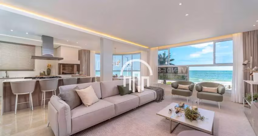 Apartamento com 4 dormitórios à venda, 203 m² por r$ 7.200.000,00 - praia dos amores - balneário camboriú/sc