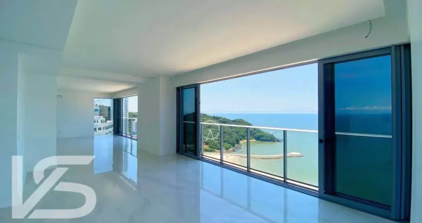 Apartamento com 5 dormitórios à venda, 307 m² por r$ 22.800.000,00 - frente mar norte - balneário camboriú/sc