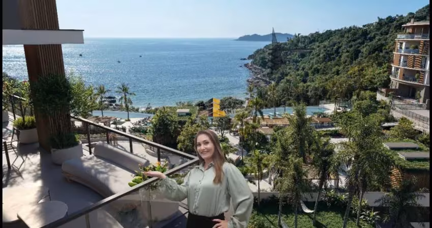Apartamento alto padrão de frente para a praia do ribeiro em bombinhas sc