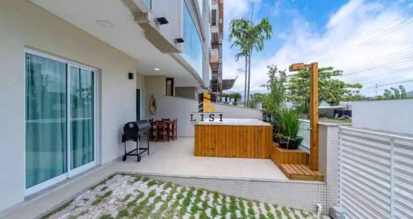 Apartamento garden mobiliado à venda na praia de canto grande bombinhas.