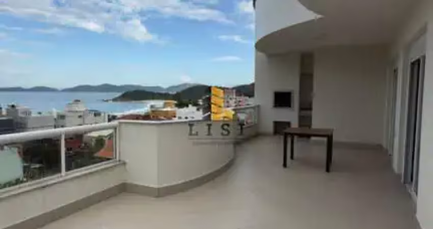 Linda e ampla cobertura mobiliada à venda na praia de quatro ilhas, bombinhas/sc