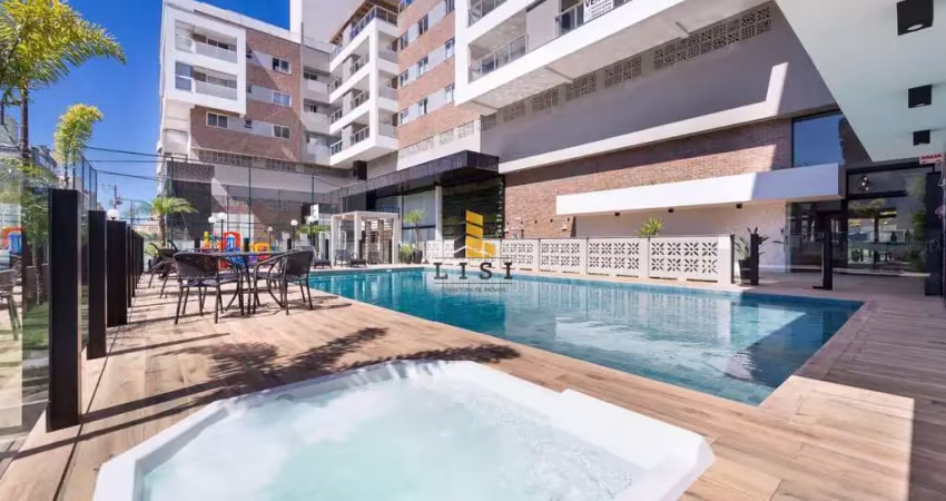 Apartamento alto padrão com aréa de lazer à venda na praia de bombas, bombinhas sc