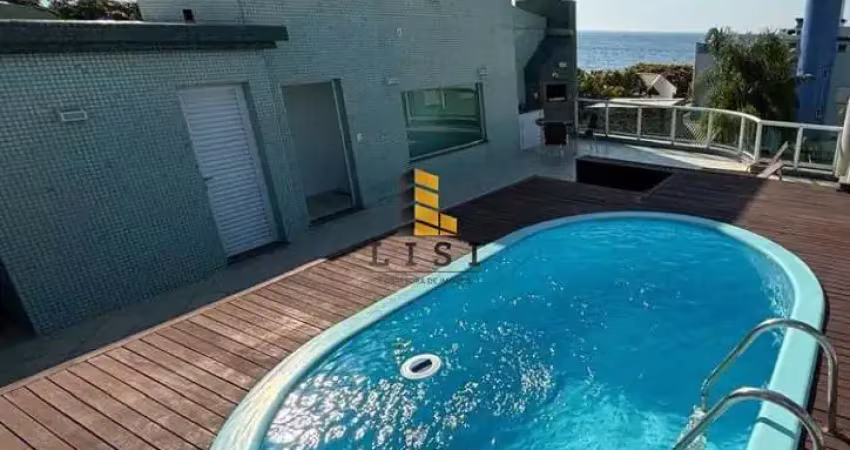 Cobertura com piscina vista mar á venda na praia de bombinhas/sc