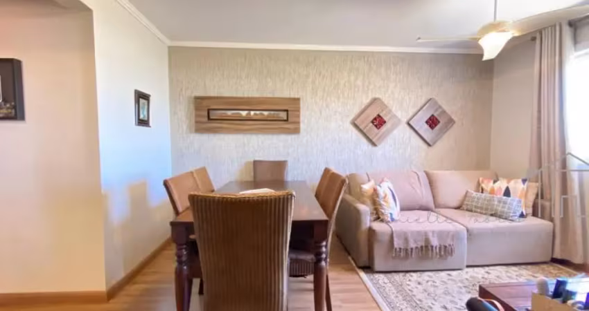 Amplo apartamento com 3 dormitórios no sitio cercado