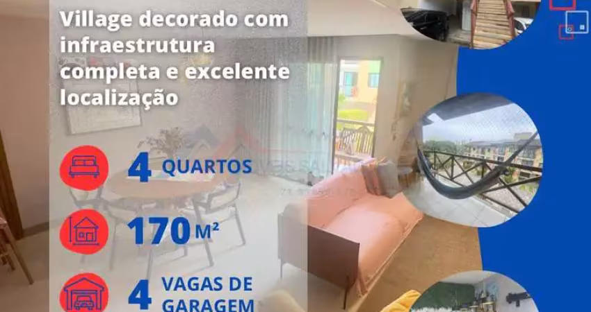 Village para venda em salvador, patamares, 4 dormitórios, 1 suíte, 3 banheiros, 4 vagas