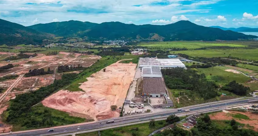 Polo empresarial da grande florianópolis com terrenos à venda em governador celso ramos