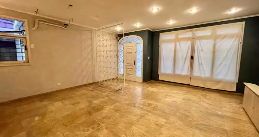 Sobrado com 4 quartos e espaço gourmet para alugar no gonzaga, santos