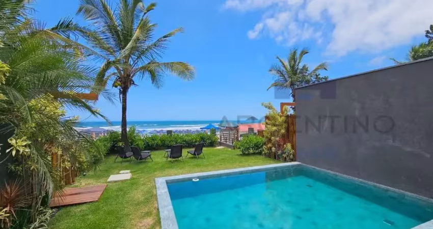 Casa pé na areia à venda no condomínio villa barra cambury
