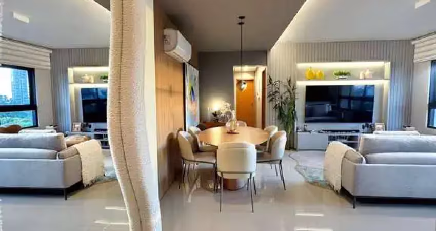Apartamento à venda, 3 suítes com 111 m² no setor pedro ludovico, goiânia, go