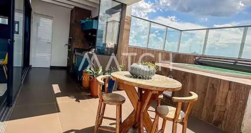 Cobertura  penthouse  à venda no veredas do lago, com 133 m2, 2 quartos 1 suíte, setor oeste, goiân