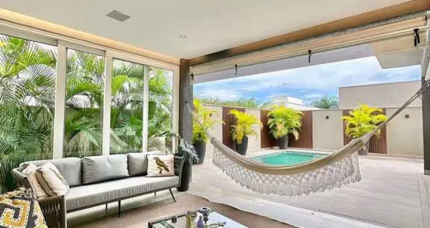 Sobrado a venda com 5 suites e 390m2 no alphaville araguaia, goiânia-go