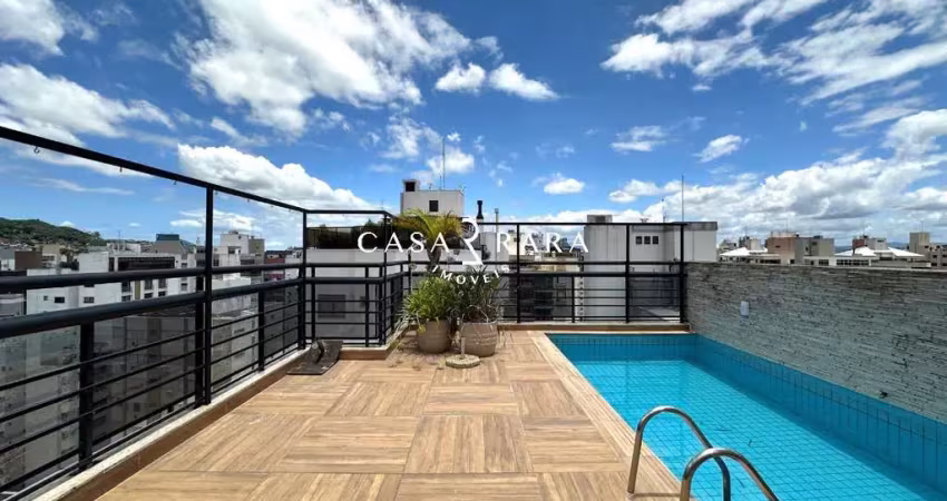 Cobertura duplex 3 dormitórios (2 suítes) e 3 vagas - centro