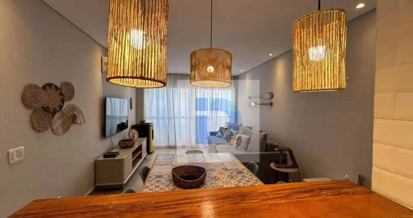 Apartamento com 3 dormitórios à venda, 95 m² por r$ 495.000,00 - enseada - guarujá/sp