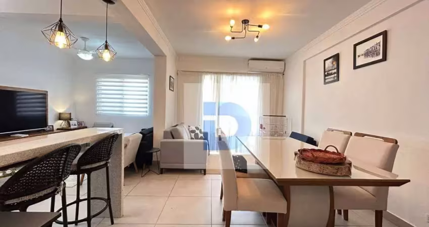 Apartamento com 3 dormitórios à venda, 110 m² por r$ 410.000,00 - enseada - guarujá/sp