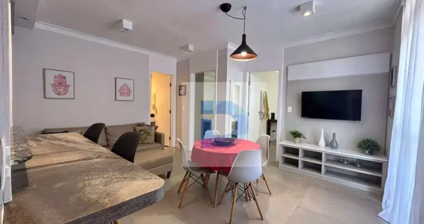 Apartamento com 2 dormitórios à venda, 67 m² por r$ 380.000,00 - enseada - guarujá/sp