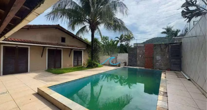 Casa com 3 dormitórios à venda, 190 m² por r$ 1.100.000 - balneario praia do perequê - guarujá/sp