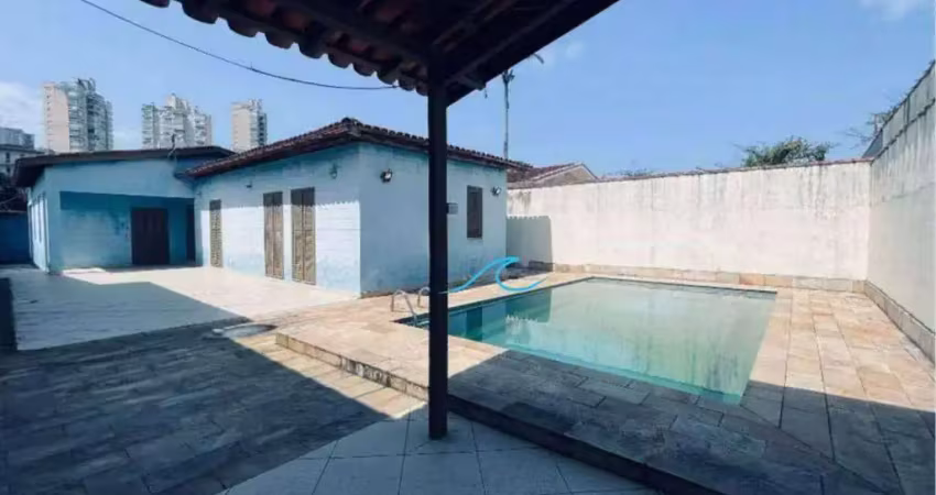 Casa com 3 dormitórios à venda, 231 m² por r$ 850.000 - enseada - guarujá/sp