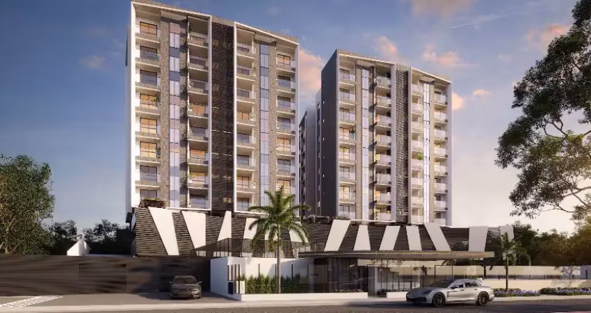 Apartamento 02 quartos com suíte, varanda e vaga / jardim camburi