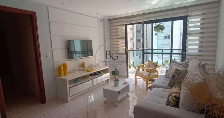 Apartamento à venda - boqueirão -  3 dormitórios frente - 123 mts - santos/sp