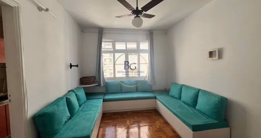 Apartamentoa venda  1 quarto - boqueirão -   37m² - andar alto -santos