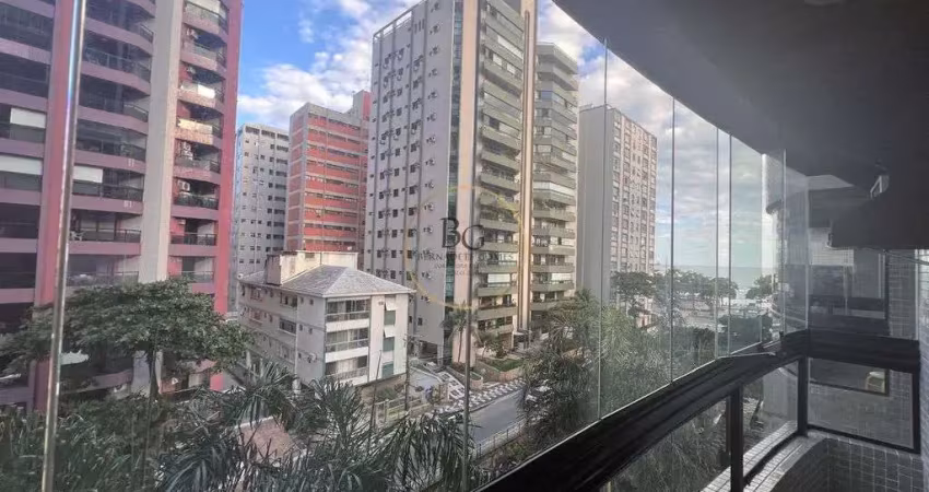 Apartamento a venda - 3 suítes - vista mar - 173m² - embaré - santos