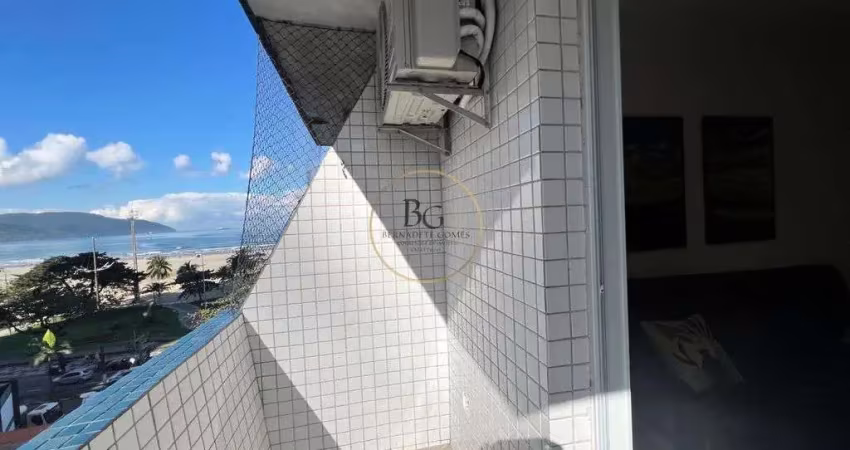 Apartamento a venda - 3 dormitório vista mar - 101 metros - gonzaga -santos