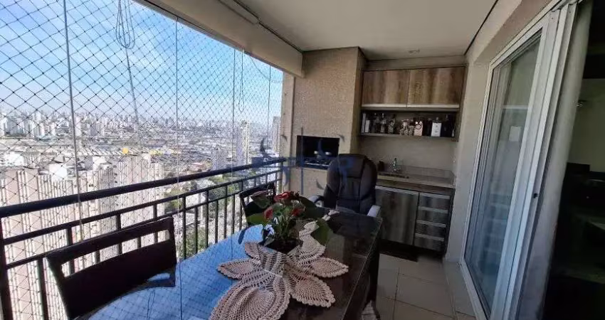 Apartamento venda 110 mts 3 dormitórios suite terraço gourmet impecavel mobiliado 3 vagas mooca