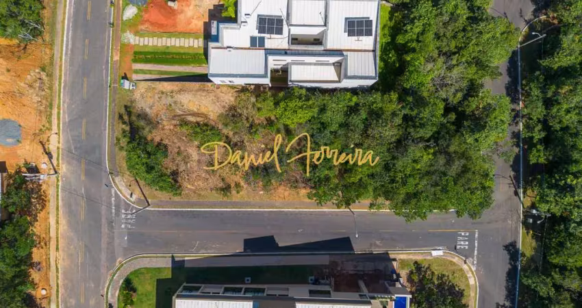 Lote na travessa itiquira com 984 m² com  vista livre para reserva  - condomínio santa monica - jardim botânico - df