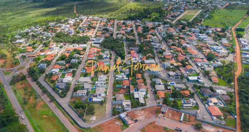 Terreno plano com 600 m² à venda no condomínio parque do mirante