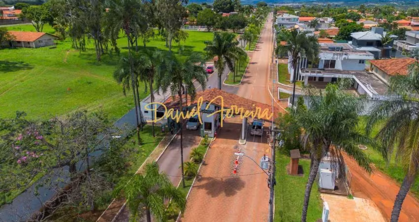 Lote plano, murado com 800 m² no condomínio prive residencial mônaco