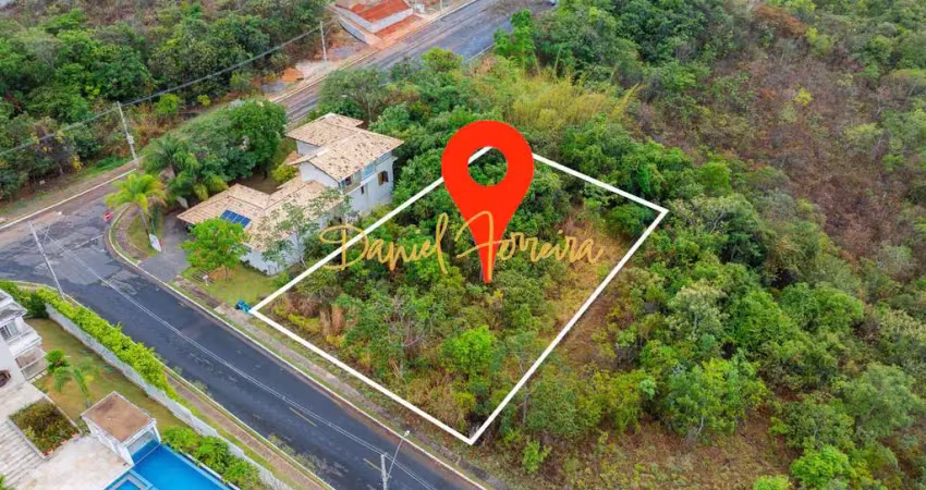 Lote com fundo e vista livre para reserva - condomínio santa monica - jardim botânico - df