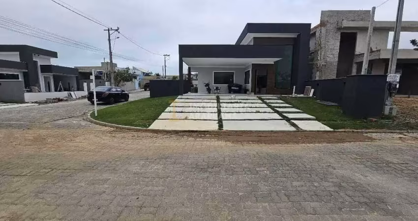 Casa de condomínio à venda, 3 quartos, 2 suítes, 2 vagas, fazendinha - araruama/rj