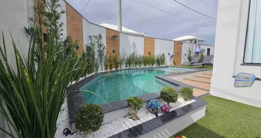 Casa de condomínio à venda, 3 quartos, 2 suítes, 2 vagas, fazendinha - araruama/rj