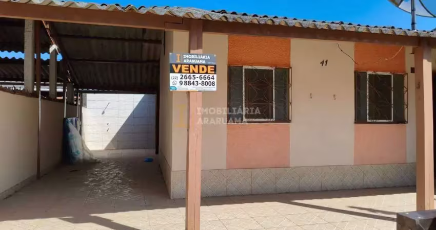 Oportunidade! casa escriturada com 2 quartos em araruama – perto do parque de exposições